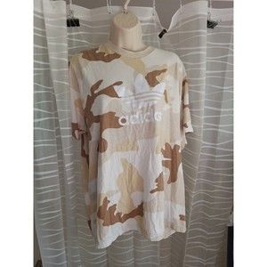 Men's Adidas Desert Camo Trefoil Tee Shir,XL